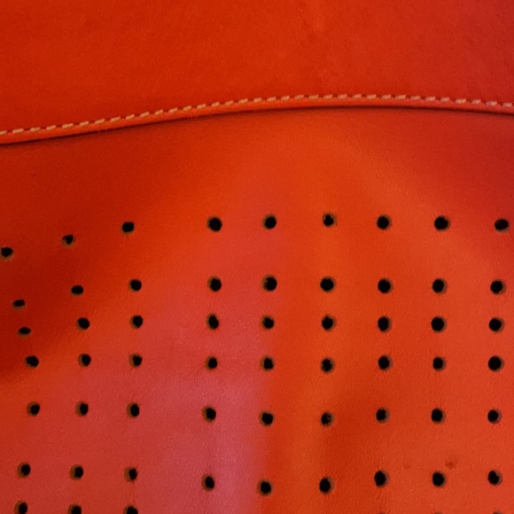 Vittoria Napoli Italian Leather Perforated Tote - Picture 11 of 11